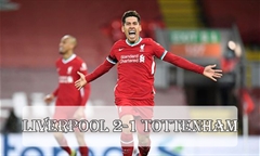 Video bóng đá Premier League 2020-2021: Liverpool 2-1 Tottenham