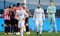 Video bóng đá bán kết Siêu Cup TBN: Real Madrid 1-2 Bilbao