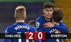 Video bóng đá Premier League 2020-2021: Chelsea 2-0 Everton